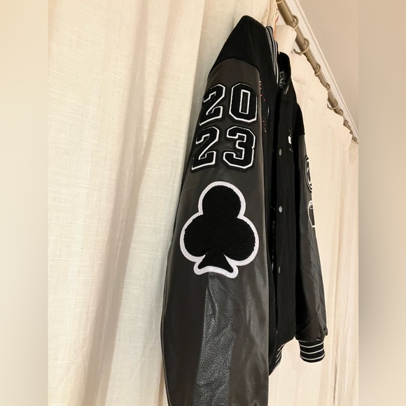 VERY RARE ๐ SUPER BOWL XLVIII USHER ๐ HALFTIME LETTERMAN'S JACKET + BAG - Picture 6 of 15